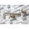 Kingston Brass KS6028ZX Wall Mount Tub Faucet, Brushed Nickel KS6028ZX - alternate 4
